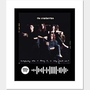 Linger the cranberries Spotify codes Posters and Art